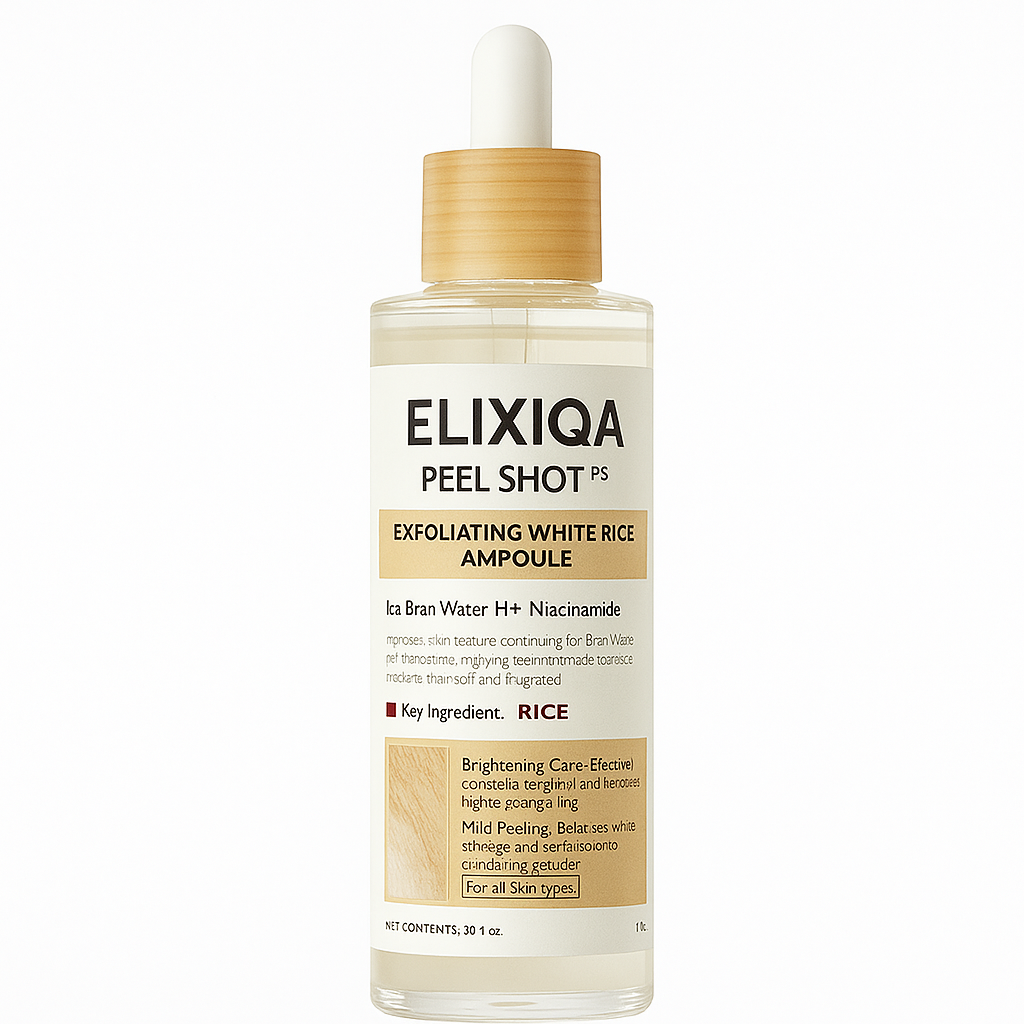 Elixiqa Peel Shot Glow Rice Ampoule