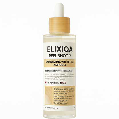 Elixiqa Peel Shot Glow Rice Ampoule