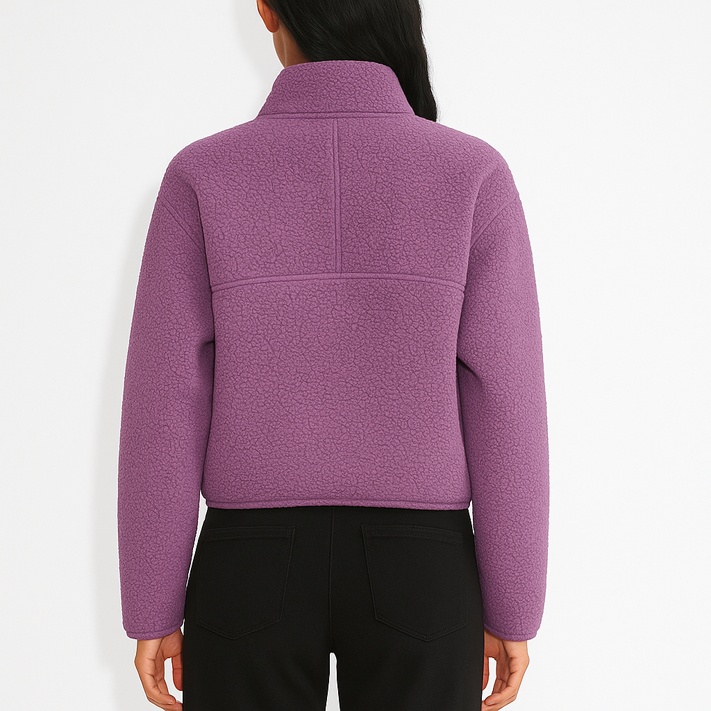 Purple Thermal Quarter-Zip